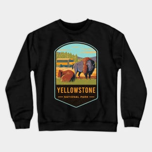 Yellowstone National Park Crewneck Sweatshirt